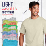 Light Color Shirt 100 Package